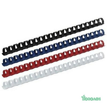 Пружина пласт 14мм  черн BM.0504-01 100шт уп