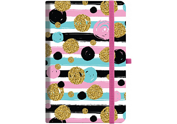 Блокнот делов.136*207  О20812-22 "Bubble" линия с полями 