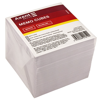 Бум. д/зам. 9х 9х 8 бел.куб некл D8005