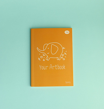 Блокнот 902767 TM Profiplan Artbook "Spoony", elephant, В6
