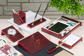 Набор наст. дер. 8пред. 8141FDU красное дерево