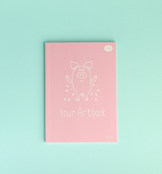 Блокнот 902798 TM Profiplan Artbook "Spoony", pig, В6