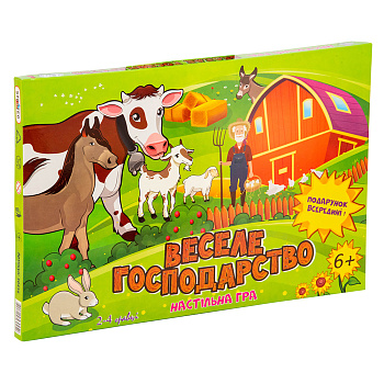 Игра 079 (рус.) Стратег "Веселое хозяйство" 42-30-4,5см