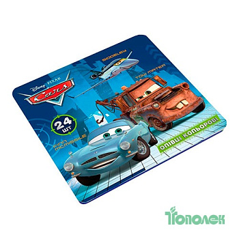 Карандаши 24цв Maestro 1Вересня мет.кор/290205
