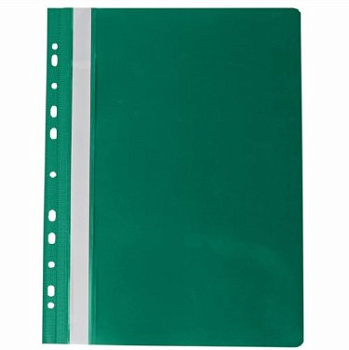 Скоросшиватель  А4 евро зеленый ВМ3331