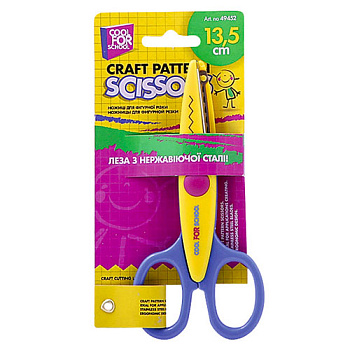 Ножницы 135мм CF49452 фигурн.лезв. волна