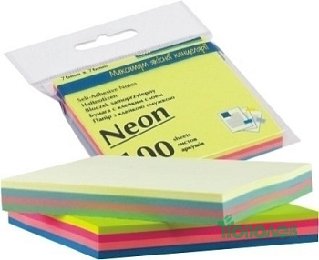 Стикер 76х76 ВМ2312-10 паст."Декор" 4цвх25л