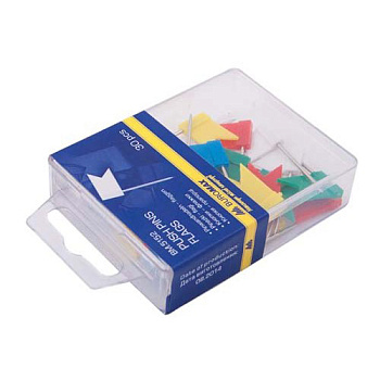 Кнопка цветная "флажки" 30 шт. BM.5152