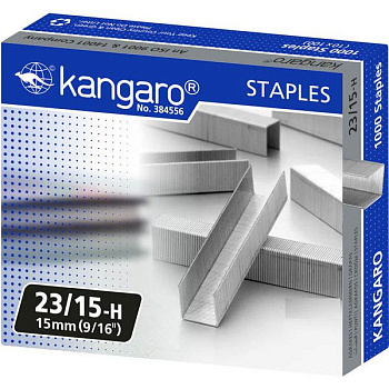 Скобы д/степ. №23/15 Kangaro