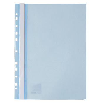Скоросшиватель 1318-07-A с перфорацией А4, свет голубой