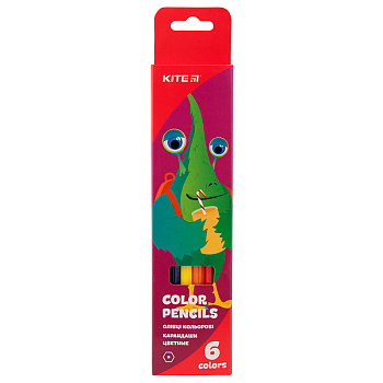 Карандаши 6 цв.K19-050-5 Kite Jolliers