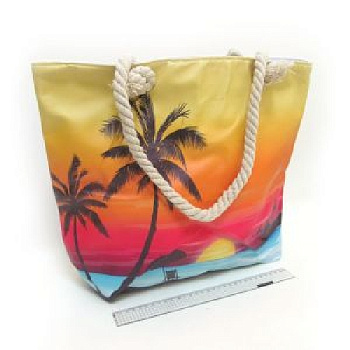 Сумка пляж. DSCN0413-2 "Закат" 44*34*11