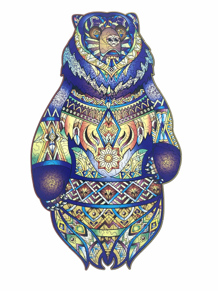 Фигурный пазл из дерева Spirit of the Wood