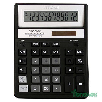 Калькул. "Cit  888 XBK" черн.