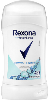 Део Rexona стик 40 д/жен. Свежесть душа