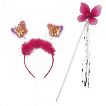Набор бабочки Феи (розовый)