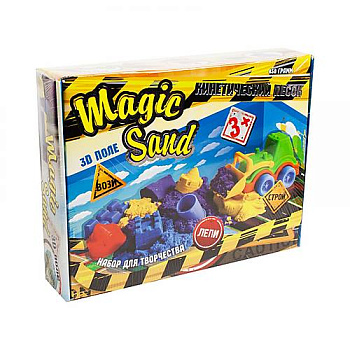 Набор для творчества 51201 "Magic sand 0,450 + трактор"