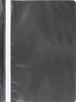 Скоросшиватель пл. А4 Jobmax ВМ.3313-01 черный