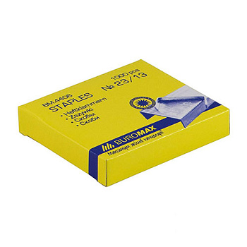 Скобы д/степ. BM.4406 №23/13 (1000 шт.), ЛЮКС