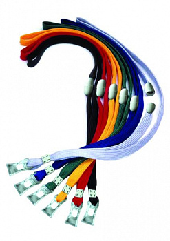 Шнурок д/бейдж. 45 см желтый., 4340, Scholz