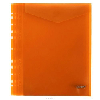 Папка с кноп. вертик.А4 Сentrum 80630 перф.