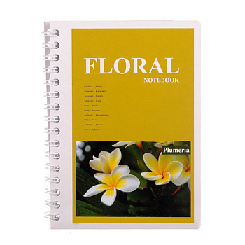 Блокнот А6 на спир. KRAFT COLOR 80лист. KR6280K