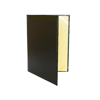 Папка на подпись KL3007_2 35 * 22,5смчерный, балакрон KLERK