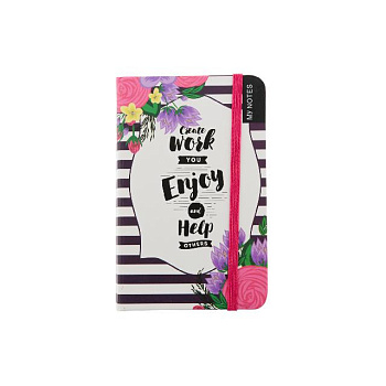 Блокнот 140*90мм. обкл. асорті; клітинка, 96 арк. арт. VR22220; VGR