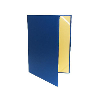 Папка на подпись KL3008_1 35 * 22,5смсиний, иск. кожа KLERK