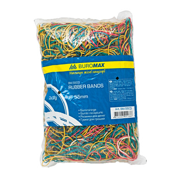Резинка банковская ВМ5503 200г ассорти