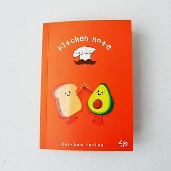 Блокнот 901234 TM Profiplan Artbook Rainbow " Kitchen Note", avocado, A6
