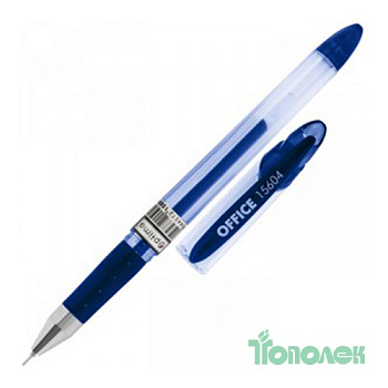 Ручка гел Optima 15604 Top Office чер.