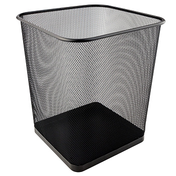 Корзина д/бумаги мет."сеточка" Axent 2124-01 чер.