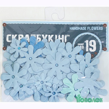 Набор д/дет.тв. Скрапбукинг №19  951136 бирюз. 1В