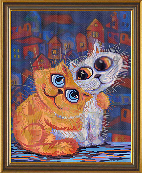 Набор д/творч. Вышивка Парочка СР4085