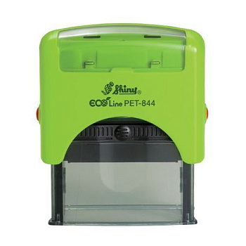 Оснастка пласт,д/штампа 22*58мм ECO PET-844.зел