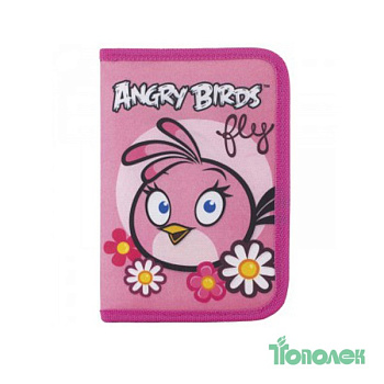 Пенал CFS AB03377 "Angry Birds" 1отд.с 1отв.тв.