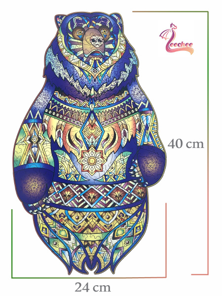 Фигурный пазл из дерева Spirit of the Wood