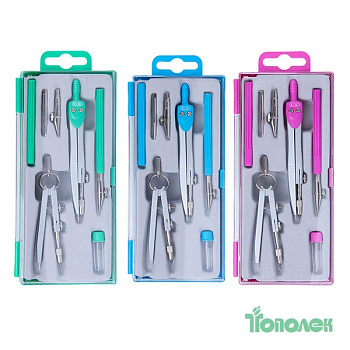 Готовальня 7-ми пр.BASIS ZB.5306BS в асс