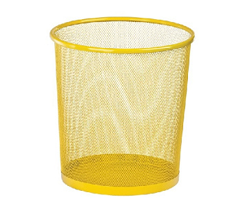 Корзина для бумаг, жёлтый  ZB.3126-08