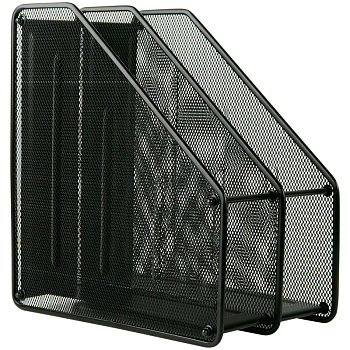 Лоток вертик. 2126-01 2в1 мет.  черный