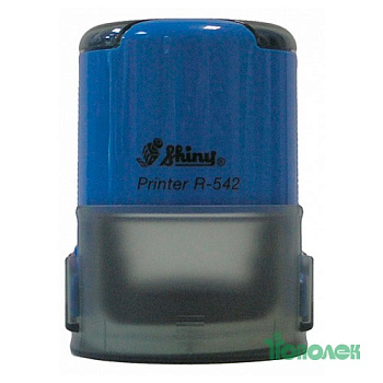 Оснастка д/печ.кругл. автомат  D 42мм  черн кр + клише d40