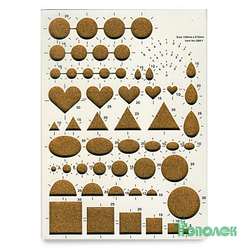 Доска-трафарет для квиллинга Olli OL-3032