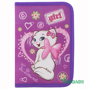 Пенал CFS CF85394 "Sweet Kitty" 1отд.