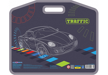 Папка - портфель А3 пласт.CF30003-04 на липуч. "Traffic"