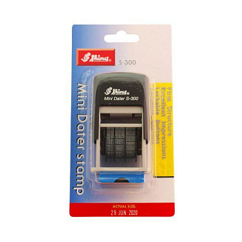 Штамп-дат.мини 3мм S-300 дата  