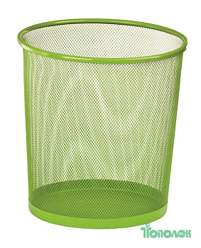 Корзина д/бум. мет."сеточка" ZB.3126-15 салатов кругл.