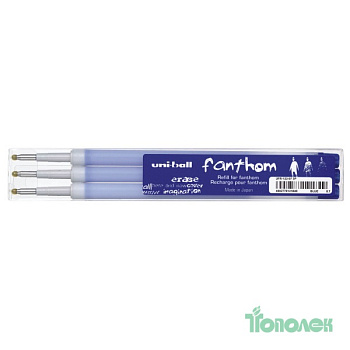 Стержень гел. Uni Fantom UFR-122.3P/lдля UF-202 черн.