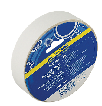 Скотч двосторонній 24мм*10м, арт. KL1602, KLERK