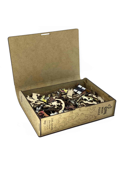 Деревянный пазл ART Dali